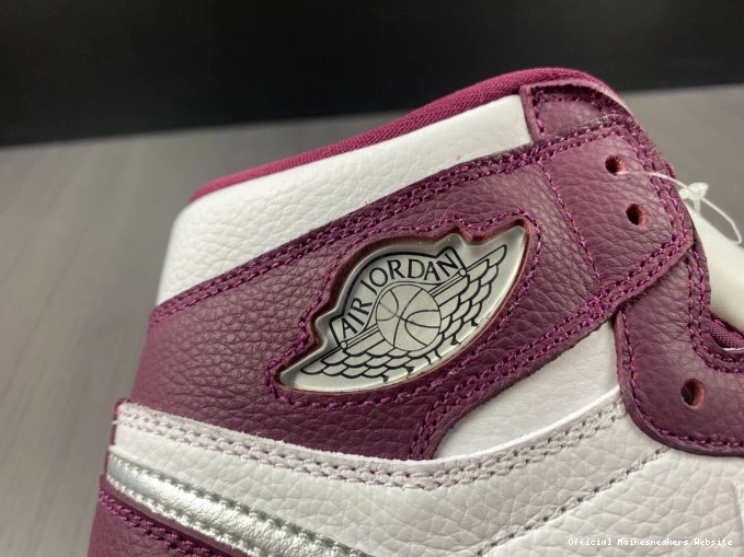 Official Maikesneakers 555088-611 Bordeaux OG 1 Jordan High Air 0817